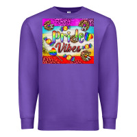 Pride Vibes Lgbtq+ Tumbler Premium Sweatshirt | Teevron