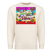 Sandshell Pride Vibes LGBTQ+ Tumbler Premium Sweatshirt - BundleAndBundleShop