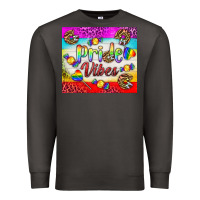 Smoke Pride Vibes LGBTQ+ Tumbler Premium Sweatshirt - BundleAndBundleShop