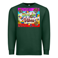 Sports Green Pride Vibes LGBTQ+ Tumbler Premium Sweatshirt - BundleAndBundleShop