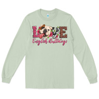 Matcha love english bulldogs Long Sleeve Tee - Artiststas