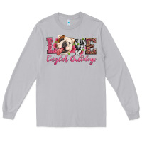 Moon Dust love english bulldogs Long Sleeve Tee - Artiststas