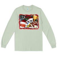 Matcha christmas sports background Long Sleeve Tee - AdoDesignShop