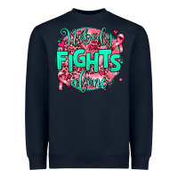 Navy nobody fights alone Heavyweight Sweatshirt - AdoDesignShop