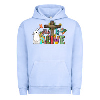 Pigment Grape Ice He is alive Easter Day Urban Hoodie - HowdyJamesFarm