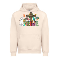 Sandshell He is alive Easter Day Urban Hoodie - HowdyJamesFarm