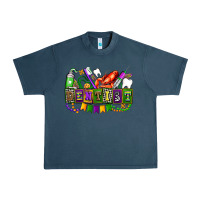Midnight Navy mardi gras dentist Urban Heavy Tee - AdoDesignShop