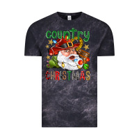 Cloud Black Country Christmas Vintage Tee - BundleAndBundleShop
