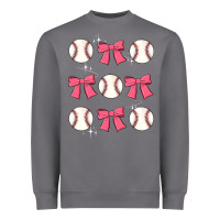 Storm baseball coquette bow Heavyweight Sweatshirt - JahusDesignShop