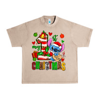 French Oak my first christmas stitch Urban Heavy Tee - AdoDesignShop