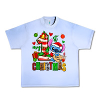 Grape Ice my first christmas stitch Urban Heavy Tee - AdoDesignShop