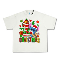 Pistachio my first christmas stitch Urban Heavy Tee - AdoDesignShop