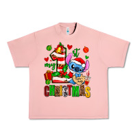 Salmon my first christmas stitch Urban Heavy Tee - AdoDesignShop