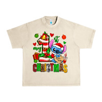 Sandshell my first christmas stitch Urban Heavy Tee - AdoDesignShop