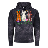 Cloud Black happy easter day with sports Vintage Hoodie - Neo Western