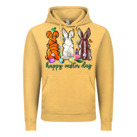 Vintage Mustard happy easter day with sports Vintage Hoodie - Neo Western