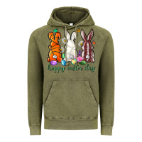 Vintage Olive happy easter day with sports Vintage Hoodie - Neo Western