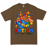 Cacao Autism accept love understand afro girl sneakers Premium Tee - RanaPortraitStore