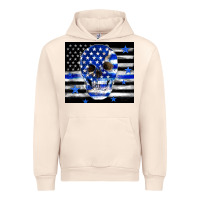 Sandshell police flag patriotic skull Urban Hoodie - TumblerDesignByShophia