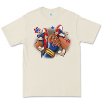 Bone Baseball afro girl sneakers Premium Tee - RanaPortraitStore