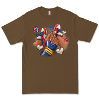 Cacao Baseball afro girl sneakers Premium Tee - RanaPortraitStore