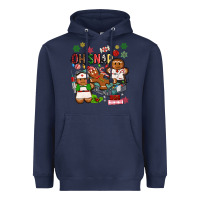 Navy oh snap christmas Heavyweight Hoodie - MaliasSmallBusiness