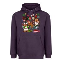 Plum oh snap christmas Heavyweight Hoodie - MaliasSmallBusiness