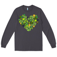 Smoke heart shaped clover Long Sleeve Tee - AdoDesignShop