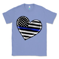 Colony Blue american thin blue line flag Classic Tee - Artiststas