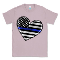 Lilac american thin blue line flag Classic Tee - Artiststas