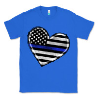 True Royal american thin blue line flag Classic Tee - Artiststas