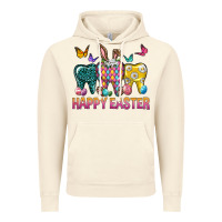 Vintage Artic happy easter dental Vintage Hoodie - Neo Western
