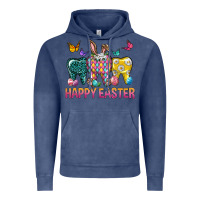 Vintage Denim happy easter dental Vintage Hoodie - Neo Western