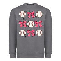 Storm baseball coquette bow Heavyweight Sweatshirt - JahusDesignShop