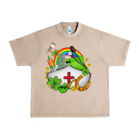 French Oak nurse  st patricks Urban Heavy Tee - AdoDesignShop