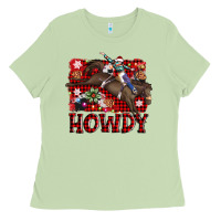 Matcha rodeo christmas howdy Ladies Tee - AdoDesignShop