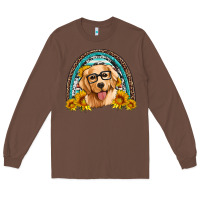 Chestnut golden retriever rainbow Long Sleeve Tee - Artiststas