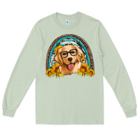 Matcha golden retriever rainbow Long Sleeve Tee - Artiststas