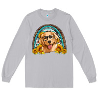 Moon Dust golden retriever rainbow Long Sleeve Tee - Artiststas