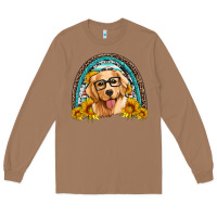 Toasted Coconut golden retriever rainbow Long Sleeve Tee - Artiststas