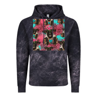 Cloud Black black sheep seamless pattern Vintage Hoodie - HRA Design Shop