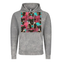 Cloud Rock black sheep seamless pattern Vintage Hoodie - HRA Design Shop