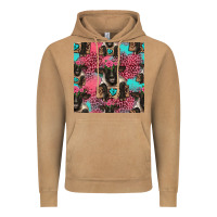Black Sheep Seamless Pattern Vintage Hoodie | Teevron