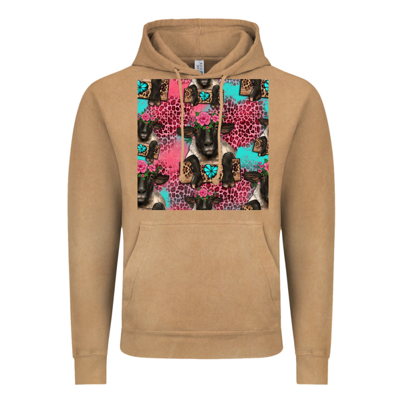 Black Sheep Seamless Pattern Vintage Hoodie by HRA Design Shop | Teevron