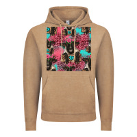 Vintage Coffee black sheep seamless pattern Vintage Hoodie - HRA Design Shop