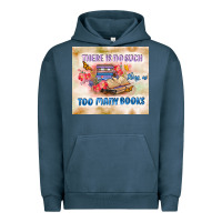 Pigment Midnight Navy read book Urban Hoodie - TumblerDesignByShophia