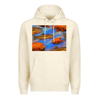 Sandshell California Golden Trout Garibaldi Fish Background Premium Hoodie - Bettercallsaul