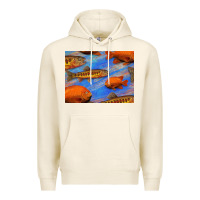 Tofu California Golden Trout Garibaldi Fish Background Premium Hoodie - Bettercallsaul