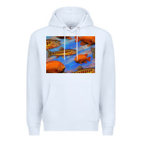 White California Golden Trout Garibaldi Fish Background Premium Hoodie - Bettercallsaul