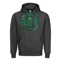 Charcoal Heather prone to shenanigans and malarkey Zipper Hoodie - MaliasSmallBusiness
